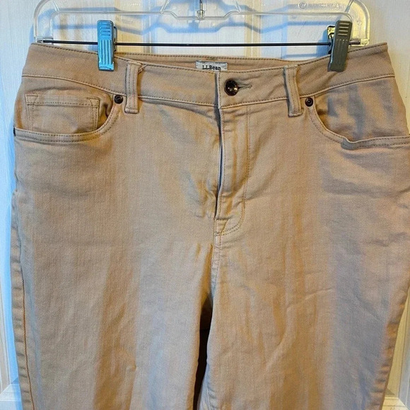 LL Bean Classic Fit Jeans Women Size 10 Regular Pockets - Picture 4 of 5